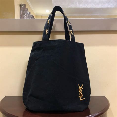 ysl fleece tote bag|yves Saint Laurent shopping tote.